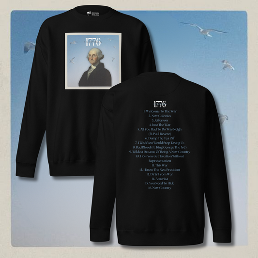 Black Parody Tracklist Sweatshirt