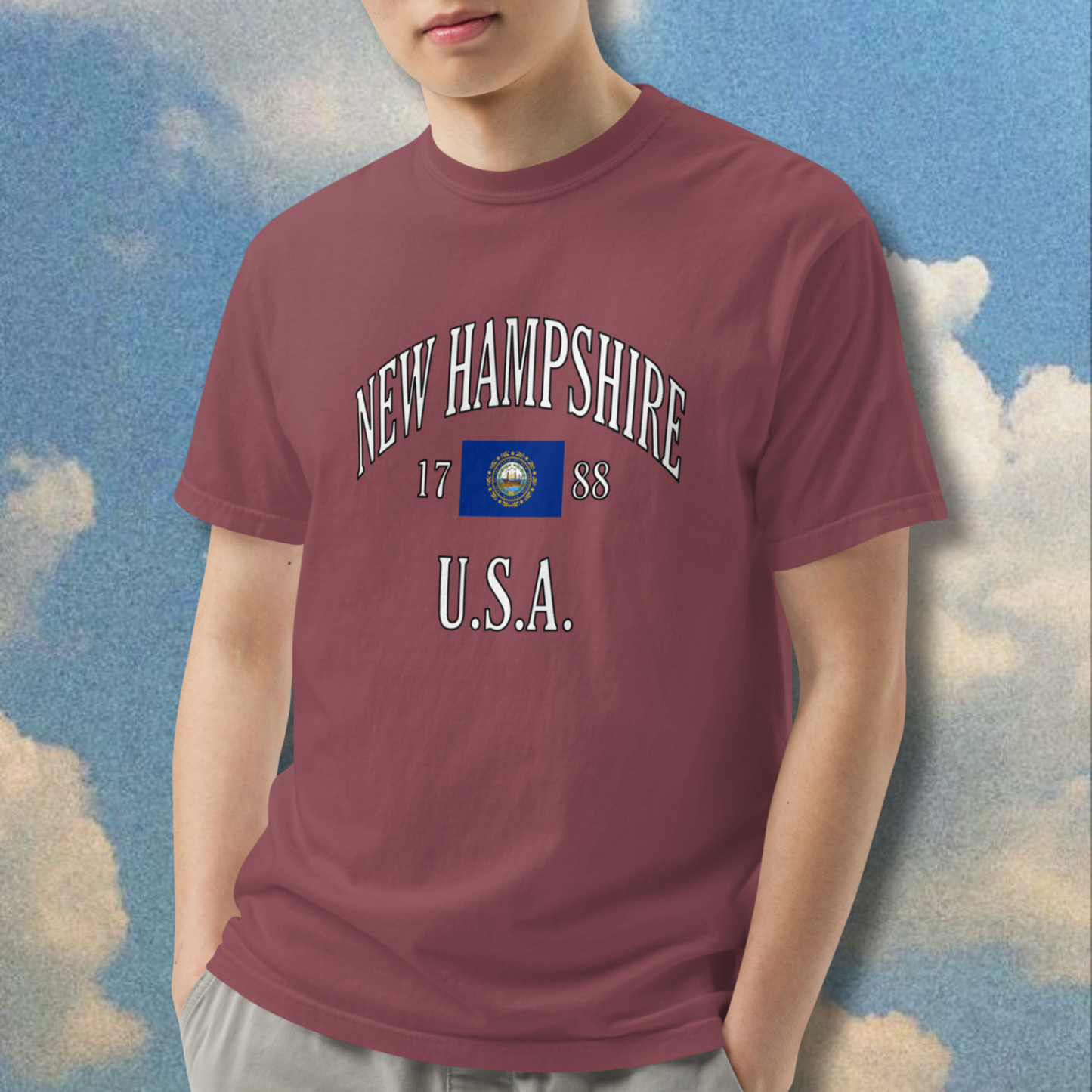 New Hampshire State Pride Tee