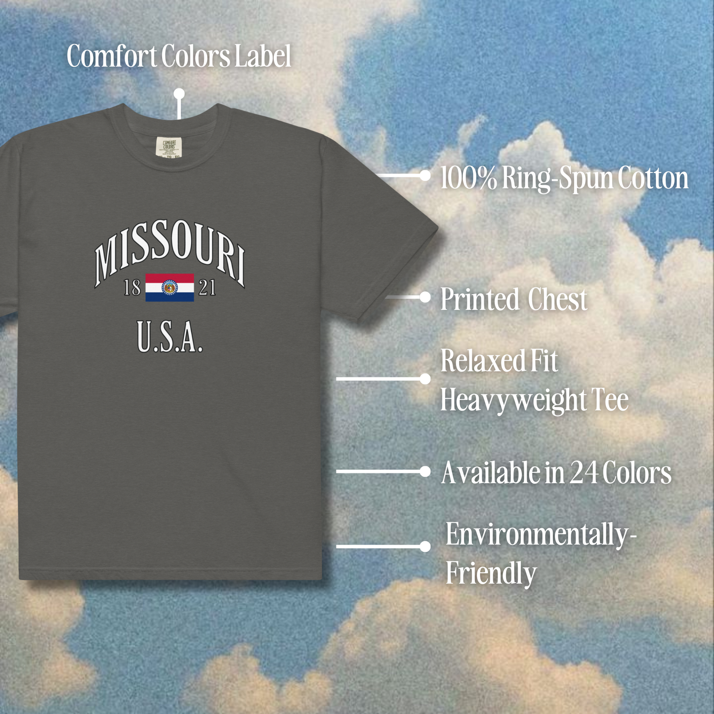 Missouri State Pride Tee