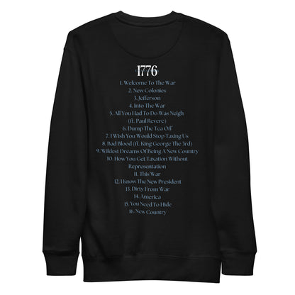 Black Parody Tracklist Sweatshirt